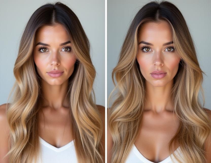 Transformation capillaire avec extensions premium